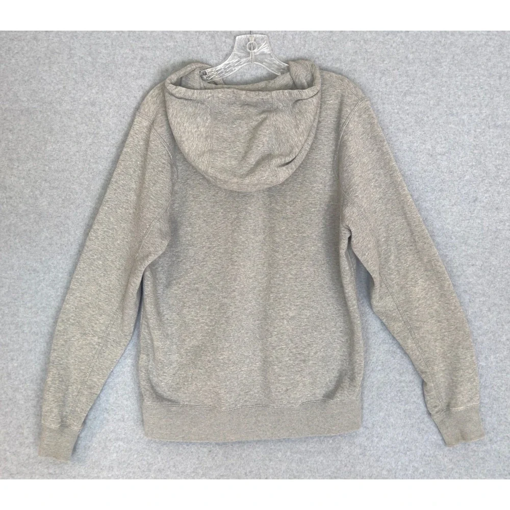 Nike Jordan Full Zip Jumpman Hoodie Mens Medium Gray Embroidered Logo Print